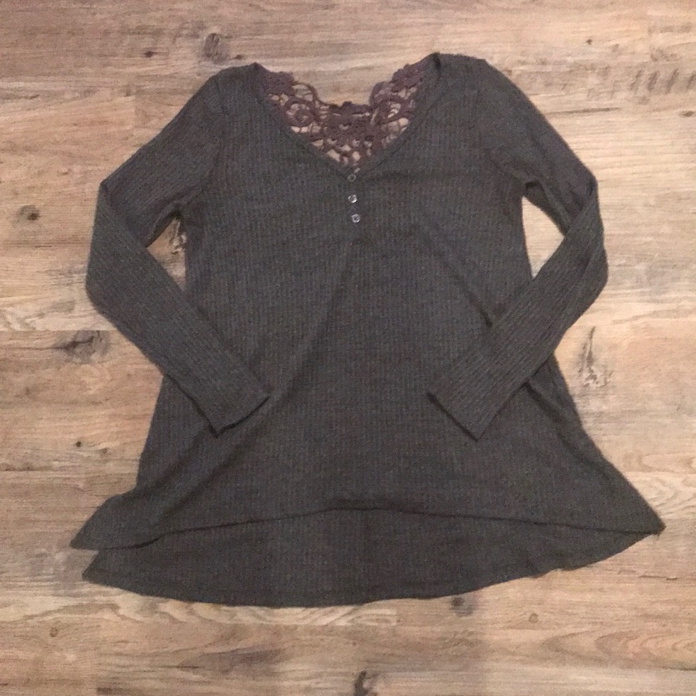 Comfy Thermal Long Sleeve V Neck